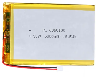 Ersatzakku 6060100 5.000 mAh 3,7 V DC 2P-PH