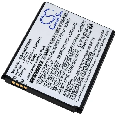 Produktbild von Akku kompatibel mit Oricom Typ 55070