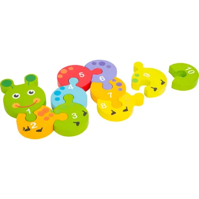 Produktbild von Zahlenpuzzle Raupe