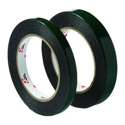 Produktbild von Doppelseitiges Klebeband schwarz außen, 19mm