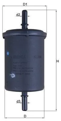 Obrázek produktu pro Palivový filtr KNECHT KL 248