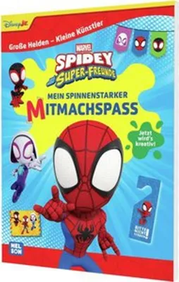 Obrázok produktu pre Große Helden - Kleine Künstler: Spidey und seine Super-Freunde: Mein spinnenstarker Mitmachspaß