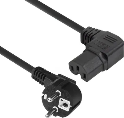 Zdjęcie produktu dla ACT AK5350, 1,5 m, CEE7/7, IEC C15, H05RN-F, 250 V, 10 A