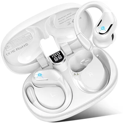 Zdjęcie produktu dla Słuchawki Bluetooth sportowe, 75 godzin pracy na baterii, bezprzewodowe