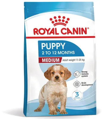 Produktbild von Royal Canin Medium Puppy, Welpe, Mais, Geflügel, 4 kg