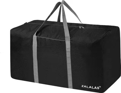Produktbild von Famanu Reisetasche groß, 96 l, faltbar, leicht, wasserdicht, schwarz