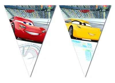 Image de Procos 87805 - Flag Banner Cars, With 9 Flags, Hanging Decoration
