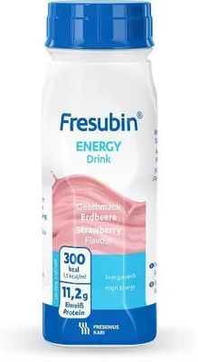 Produktbild von Fresubin Energy Drink Erdbeere Trinkflasche 6X4X200 ml
