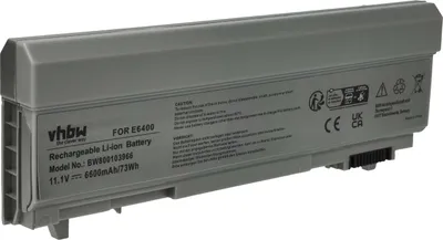 Produktbild von vhbw Akku Ersatz für Dell 0W0X4F, 0TX283, 0RG049, 312-0748, 0P018K, 312-0754, 0MP307, 0H1391, 0GU715, 0W1193 für Notebook (6600 mAh, 11,1 V, Li-Ion)
