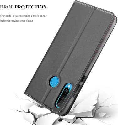 Obrázek produktu pro Cadorabo Pouzdro na mobilní telefon pro Huawei P30 LITE Protective Case in Black Cover Etui Book Case Booklet