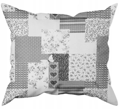Produktbild von Nyks Kissenhülle Kora Patchwork 40x40 cm Baumwolle