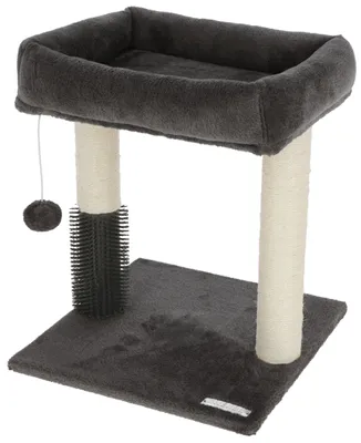 Image de KERBL Kratzbaum Rosi  Farbe Grau mit Sisal umwickelt