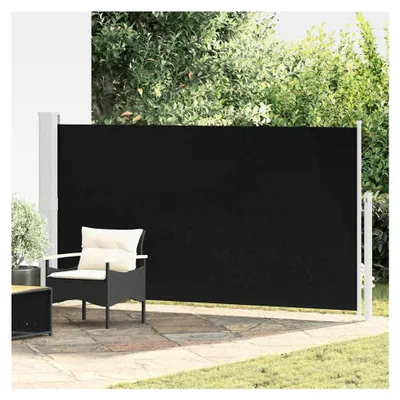 Produktbild von Ausziehbare Seitenmarkise 170×300 cm Schwarz für Außenbereiche, Gärten und Innenhöfe