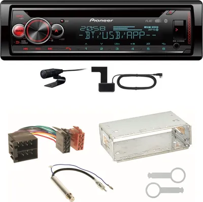 Produktbild von Pioneer DEH-S720DAB Digitalradio DAB+ Einbauset für Seat Ibiza 6L Arosa Cordoba