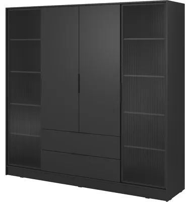 Produktbild von Kleiderschrank CARLY E schwarz