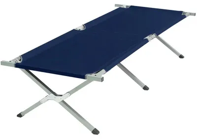 Produktbild von Verkaufsposition 14379: Feldbett, 186 x 70 x 42 cm, dunkelblau
