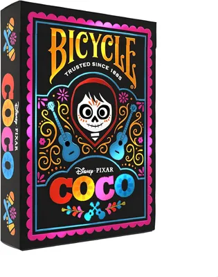 Produktbild von Bicycle Disney Coco (Designer Spielkarten, Poker, Skat...)