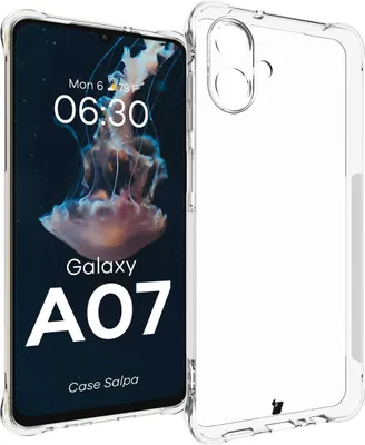 Produktbild von Flexible Handyhülle für Galaxy A07 4G, Bizon Case Salpa, Transparent