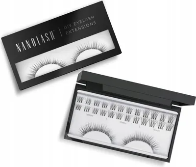 Obrázek produktu pro Nanolash DIY Eyelash Extensions umělé řasy na domácí prodloužení řas Innocent