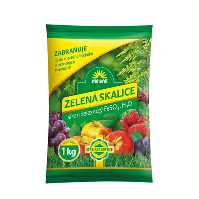 Obrázok produktu pre Skalice zelená MINERAL FeSO4 1kg