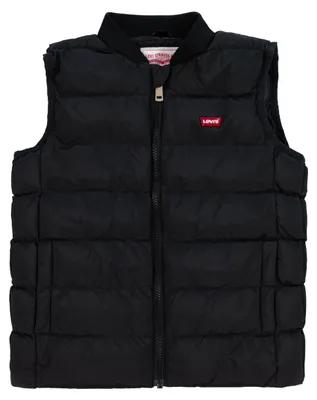 Productafbeelding van Levi's jongenslichtgewicht vest, zwart