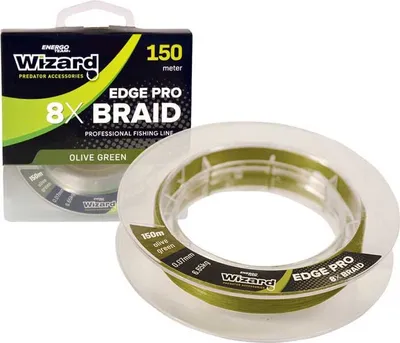 Produktbild von Wizard Edge Pro 8x Geflochtene Schnur 150 M Durchsichtig 0.180 mm Durchsichtig 0.180 mm