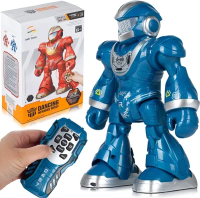 Zdjęcie produktu dla MalPlay robot ze zdalnie sterowaną zabawką RC | śpiewający, tańczący | ze światłem i muzyką | do zabawy w domu i na zewnątrz | dla dzieci w wieku od 6 lat