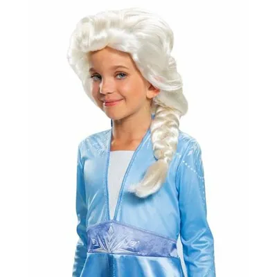 Produktbild von Blonde Perücke Frozen Elsa Für Kinder