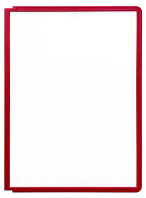 Zdjęcie produktu dla Durable 5606-03, Rama, Czerwony, Polipropylen (PP), A4
