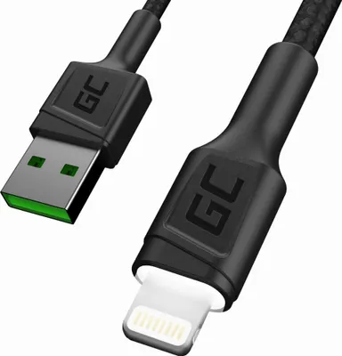 Produktbild von GC Ray LED | 1,2m Lightning Kabel Nylon Ladekabel Schnellladekabel für Apple iPhone 12 11 SE Pro/Max | iPhone X XR XS Max | iPhone 8 7 Plus | iPhone 6 6S 5 5C 5S Plus | iPad Air/Pro/Mini | iPod Touch