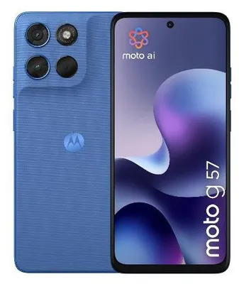 Image de Motorola Moto G57 5G Smartphone 8 Go RAM 256 Go Écran 6,7" Double SIM Android Pantone Regatta Bleu Tim
