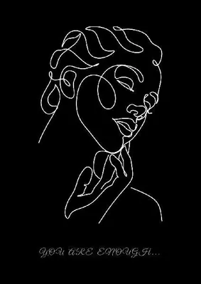 Produktbild von You Are Enough Black