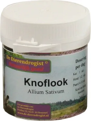 Productafbeelding van Dierendrogist: Knoflooktabletten