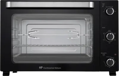 Obrázek produktu pro Elektrická mini trouba Continental Edison CEMF60B3, 57 l, 2300 W, horký vzduch, 60minutový časovač, černá, 60 x 39 x 48 cm