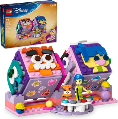 Obrázek produktu pro LEGO Disney Kostky nálad podle filmu V hlavě 2, Sada na stavění, 9 rok/roky, Plast, 394 kusů, 406 g