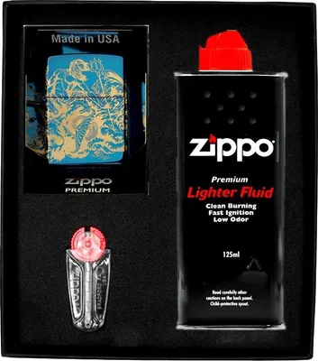 Produktbild von ZIPPO Feuerzeug ATLANTIS DESIGN Geschenkset Nr. 1