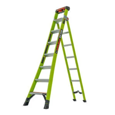Zdjęcie produktu dla Drabina kombinowana 3 w 1 King Kombo Industrial Little Giant 8+6 stopni, włókno szklane