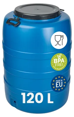Productafbeelding van Garronda 120L Regenton van HDPE voor Wateropslag