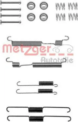 Produktbild von METZGER Zubehörsatz Bremsbacken 105-0824 Hinten für HYUNDAI ATOS (MX)