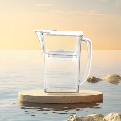 Produktbild von Homelody Wasserfilter Wasserfilterkanne 2,5 L mit LED-Countdown-Anzeige