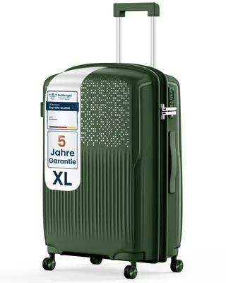 Produktbild von 4FLY Hartschalen Reisekoffer XL 74,5 cm (94L) mit TSA Schloss, 4 Doppelrollen und Teleskopgriff