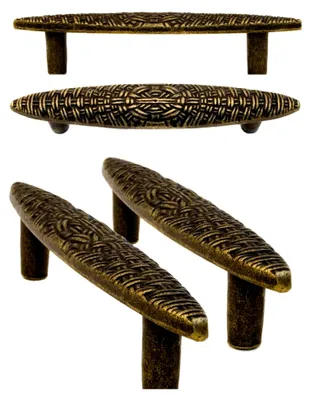 Produktbild von 2 Antike Griffe für Schubladen und Türen im Vintage-Stil, 2er Set