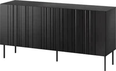 Produktbild von Furniture24 Kommode Isla 150 Sideboard Wohnzimmerschrank Schwarz