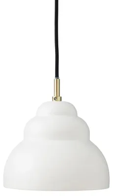 Image de Superliving Petite lampe à suspendre "Bubble" métal blanc