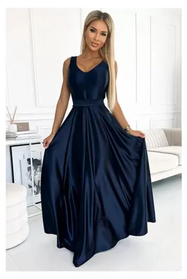 Produktbild von Kleid NUMOCO CINDY 508-1 BLAU Größe: XL