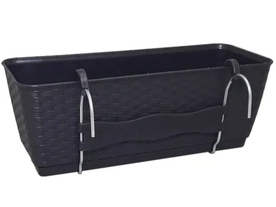 Obrázok produktu pre truhlík RATOLLA PW 38,6x15,4x14cm HN tm. (440U) závěs. s miskou