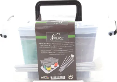 Obrázok produktu pre Sada akrylových farieb v plastovej škatuľke