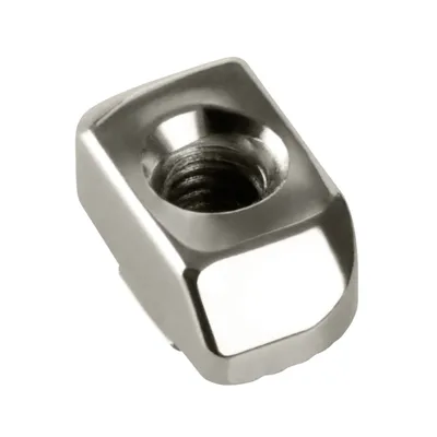 Produktbild von Nutensteine, Hammermutter, Nutmuttern, Nutsteine mit und ohne Federkugel TYP B, TYP I, vernickelt (Nutstein Nut 8, M5, 200 Stück)