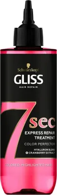 Produktbild von Schwarzkopf Gliss Hair Repair Color Perfector Conditioner - 7 Sekunden 200ml