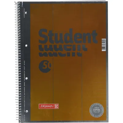 Zdjęcie produktu dla BRUNNEN Collegeblock Student Premium Słownictwo 54 w linie DIN A4